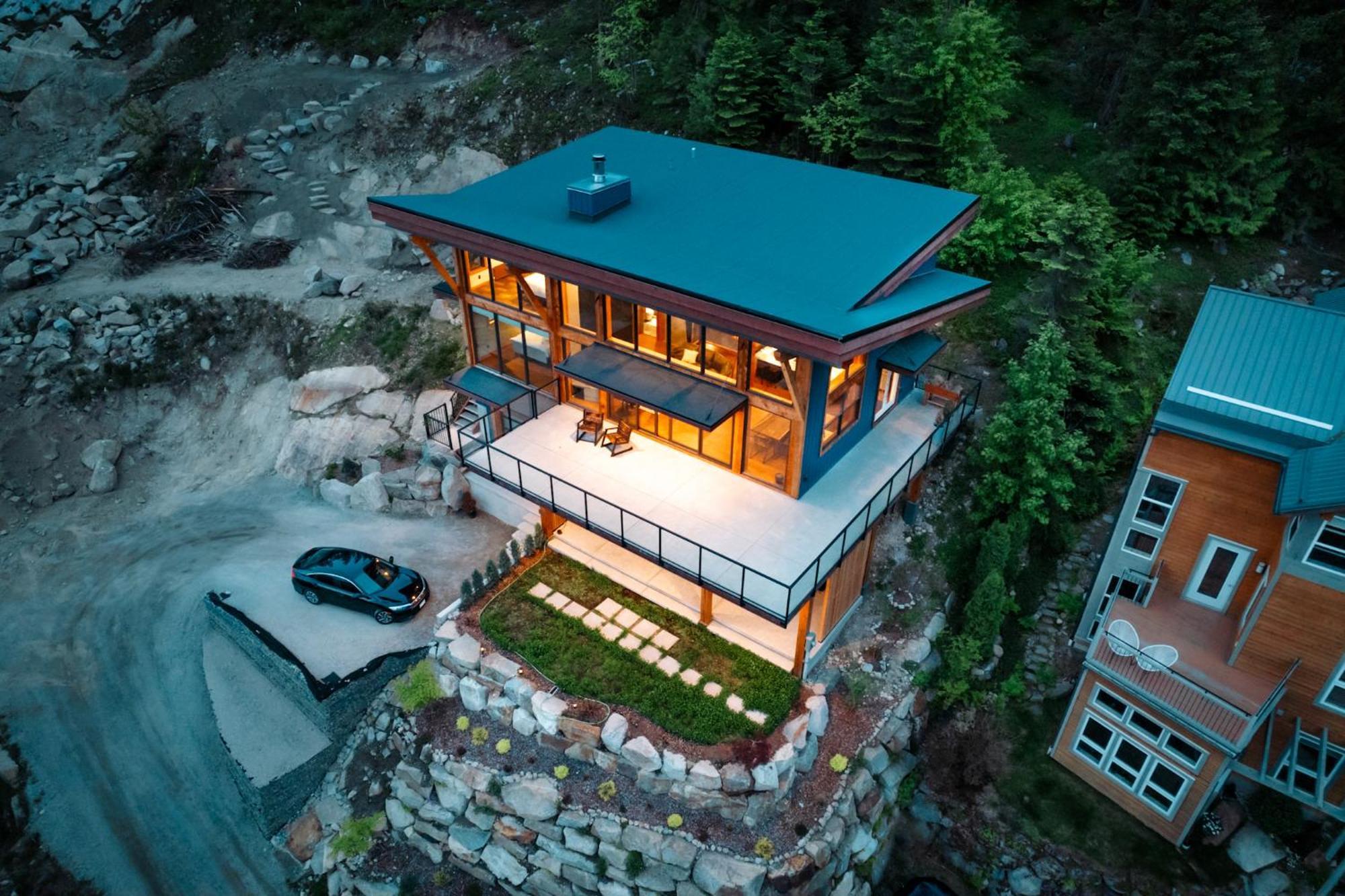 Luxe Modern Timberframe - Iconic Panorama Views With Ac Villa Nelson Exterior photo